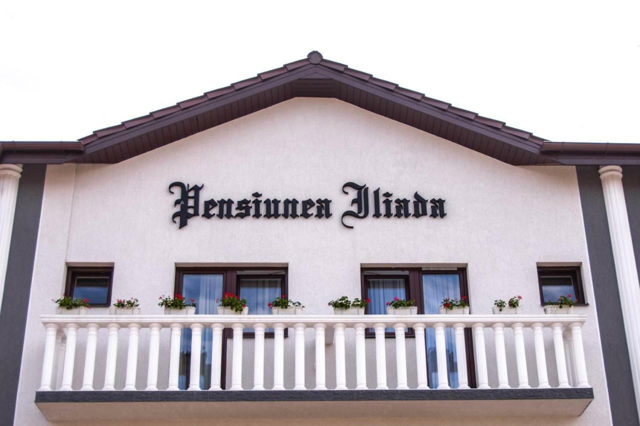 Pensiunea Iliada 锡比乌 外观 照片
